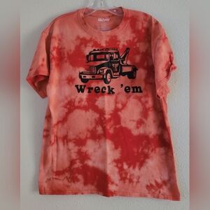Texas Tech Wreck 'Em Tie Dye Tshirt